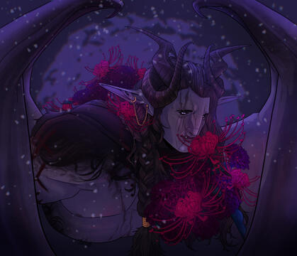 Commission (Floral theme)